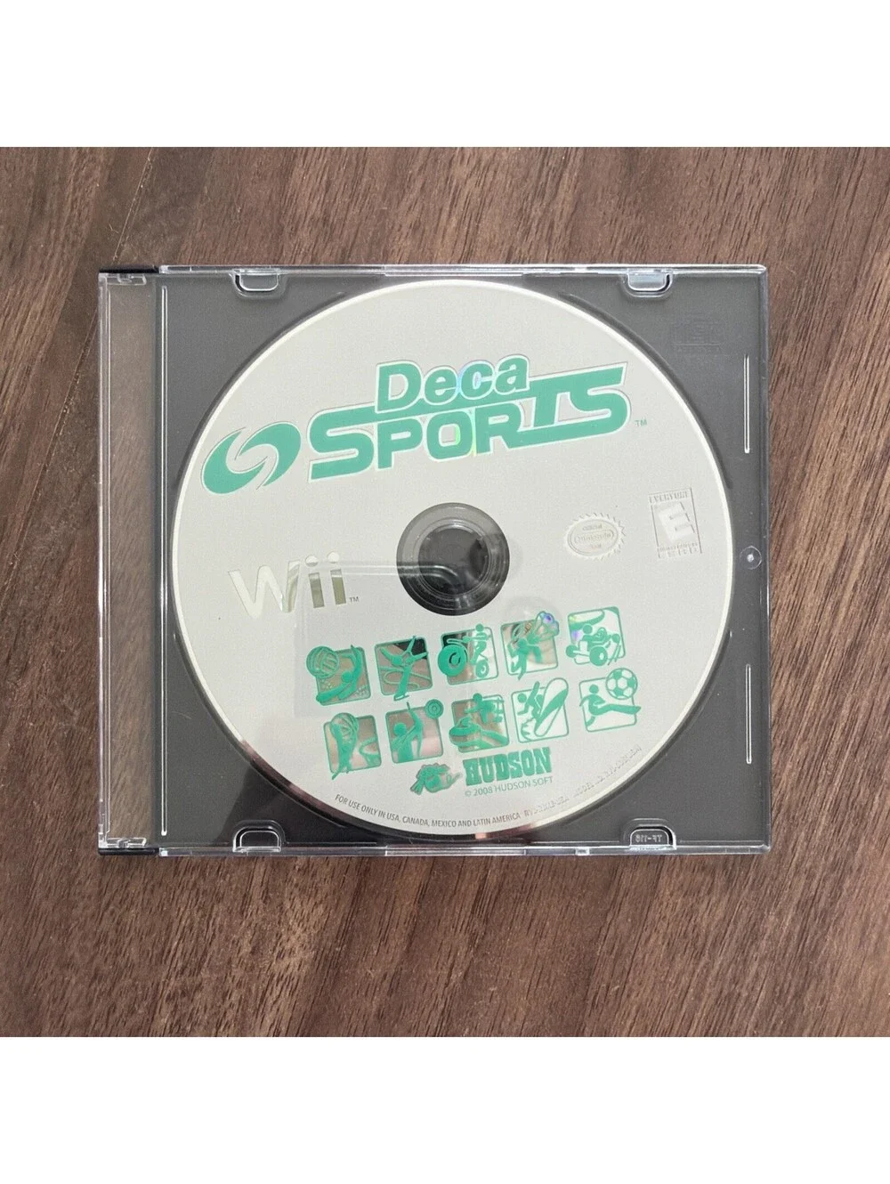 Deca Sports (Nintendo Wii, 2008) Disc Only - Tested - Hudson Soft Multiplayer